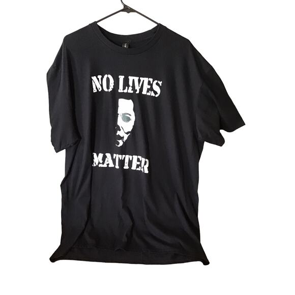Halloween “No Lives Matter” Michael Myers’s Tee Size 2XL - Picture 4 of 4